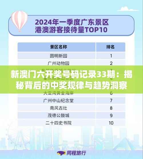 新澳门六开奖号码记录33期：揭秘背后的中奖规律与趋势洞察