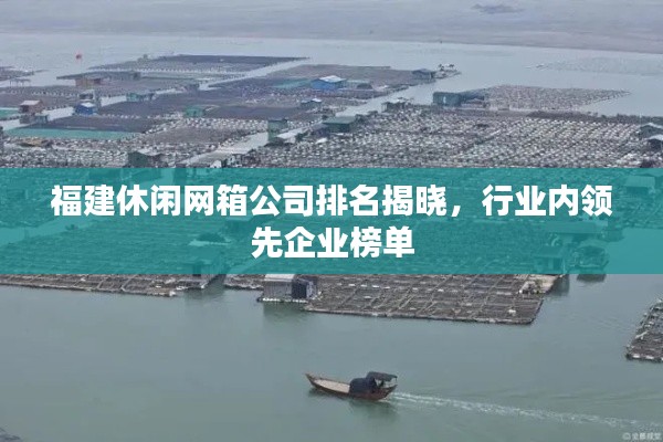 福建休闲网箱公司排名揭晓，行业内领先企业榜单