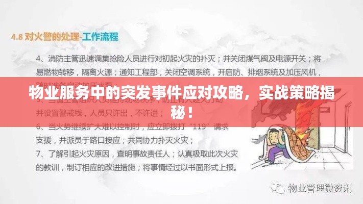 物业服务中的突发事件应对攻略,实战策略揭秘!