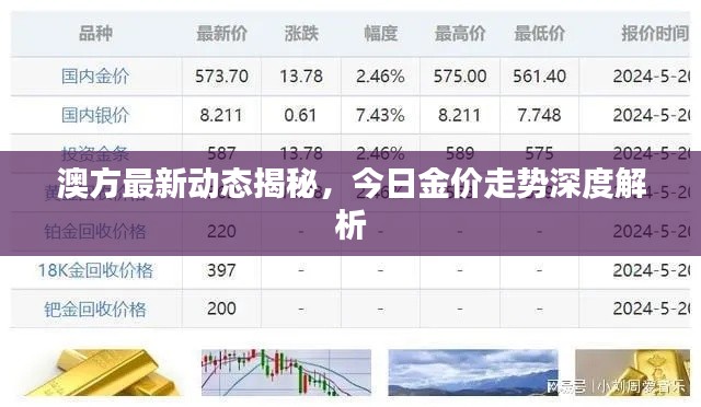 澳方最新动态揭秘，今日金价走势深度解析